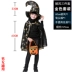 Trang phục Halloween trẻ em, chất liệu khu biểu diễn mẫu giáo, áo choàng bé trai, áo choàng ảo thuật bé gái, trang phục phù thủy 