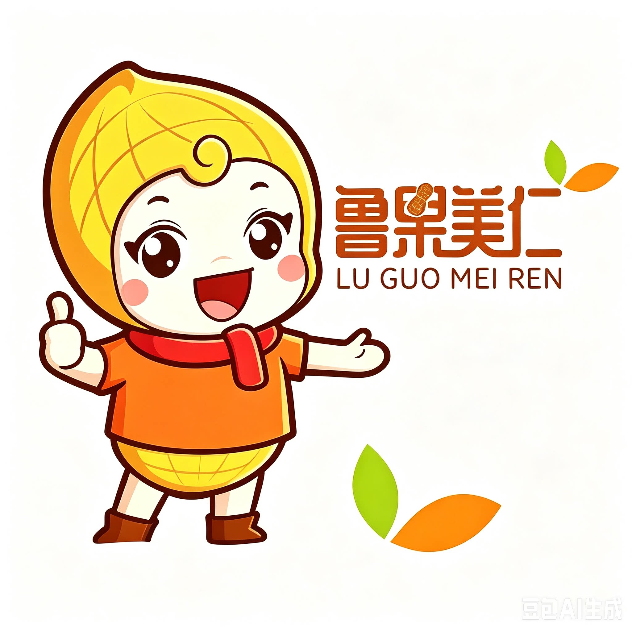 鲁果美仁旗舰店的LOGO