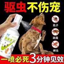 Dog deworming medicine pet cat and dog ticks to remove fleas and lice inside and outside one special flea pet artifact