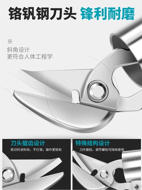 Electric Scissors for Cutting Iron Sheets, Rechargeable, for Cutting Colored Steel Tiles, Diamond Mesh, Metal Cutting Tool, Industrial-Grade Powerful Electric