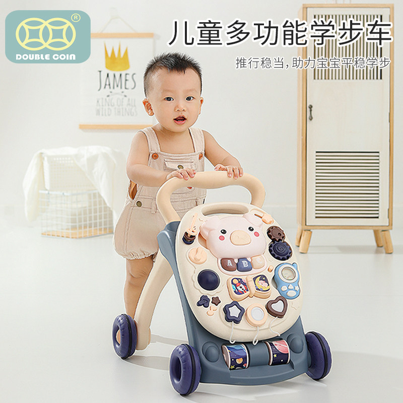 Baby walking baby's baby's side - rolling O - leg cart 1 - 3 year old multi - functional push early teaching walking