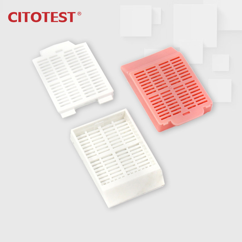 CITOTEST世泰包埋盒 EM118组织包埋盒病理级长条孔内卡型适合打号机1*5mmPOM材质 预售