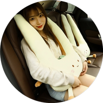 Childrens car sleeping artifact car rear seat safety pillow car shoulder strap set car sleeping pillow