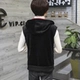 Áo khoác dạ dày cộng với nhung vàng nhung vest vest nam mùa đông Hàn Quốc xu hướng áo khoác cotton nữ trung học áo vest dạ nam Áo vest cotton