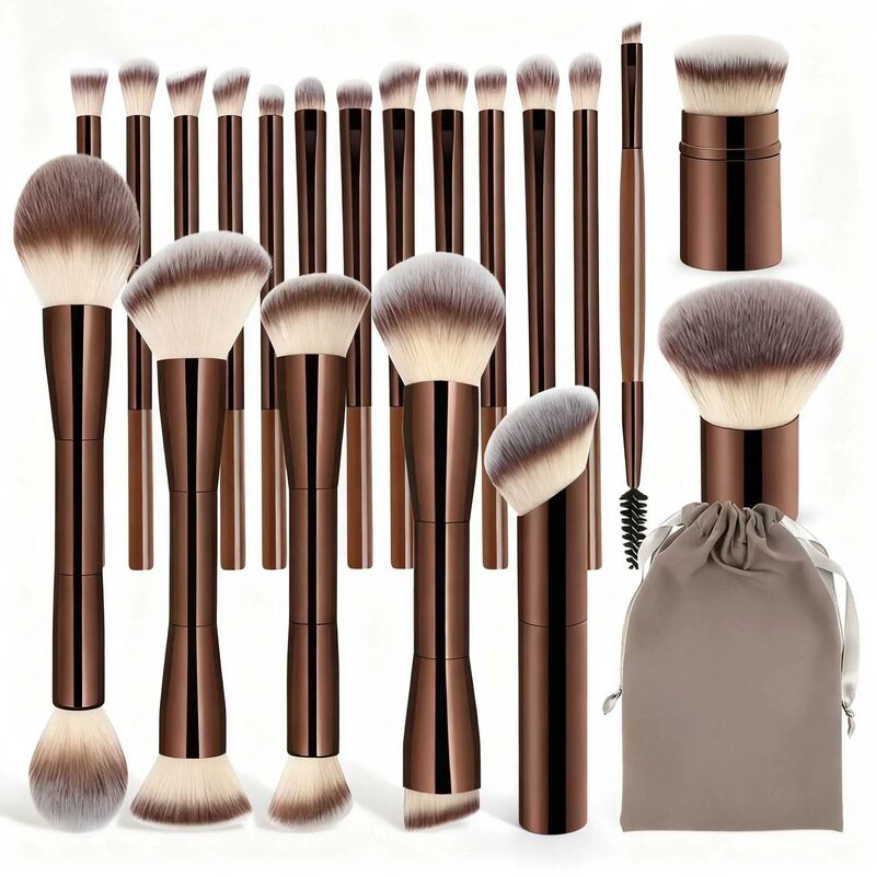 20pcs/set Pro Makeup Brushes Double Ended Foundation 20pcs/set Pro Makeup Brushes Double Ended Foundation