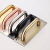 Thickened Stainless Steel Door Handle, Wooden Door Exposed Handle, Fire Door Push-Pull Plate Handrail, Emergency Exit Door Handle