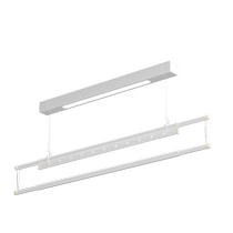 Single pole electric clothes drying rack side-mounted ultra-narrow small apartment invisible balcony remote control lifting curtain box automatic clothes drying rod