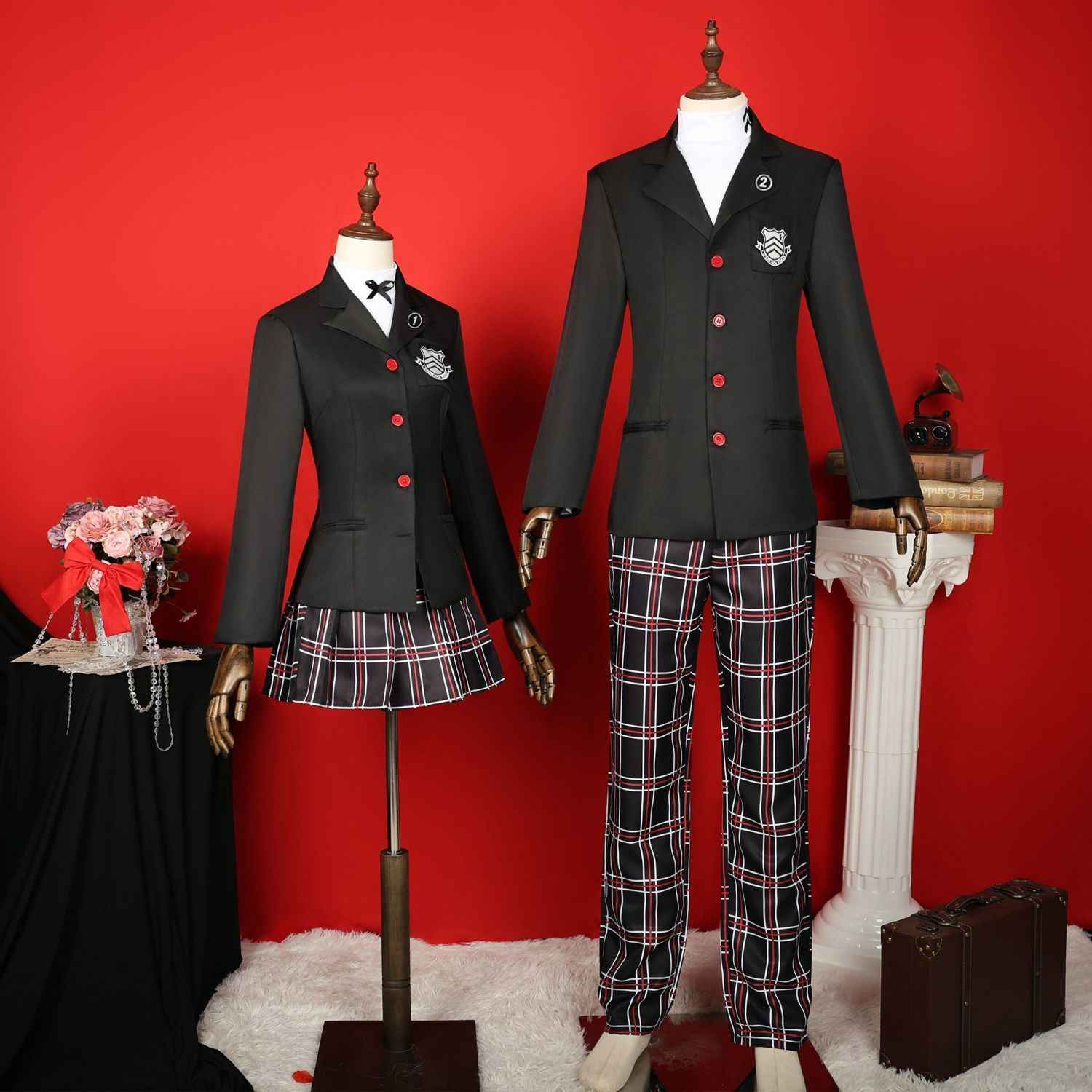 ペルソナ5 P5R 芳澤霞 コスプレ バージョン 手袋・マスク