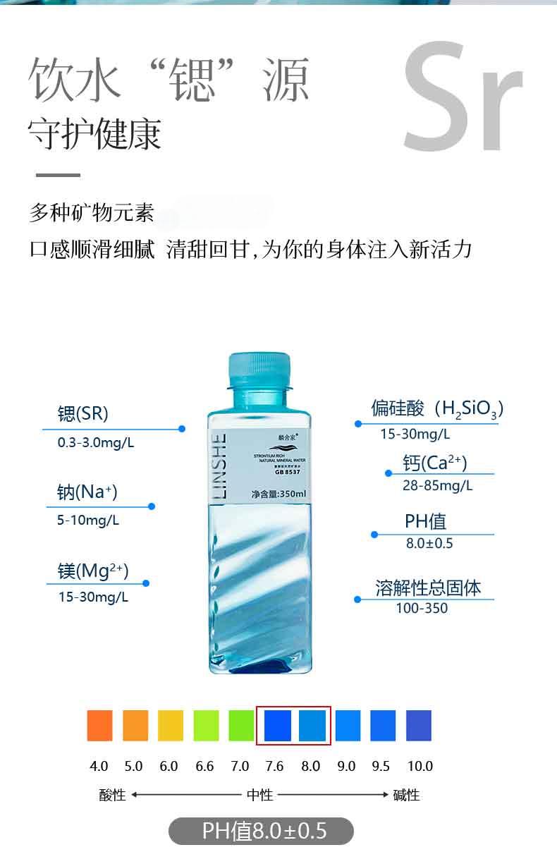 安享好物 安享S级饮用水-麟舍家天然矿泉水 国标 