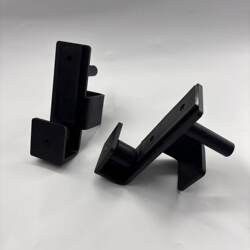 J-Shaped Barbell Hook with Rollers, Weightlifting Rack, Bench Press Safety Hook, Commercial Olympic Bar Placement Rack, Fitness Equipment
