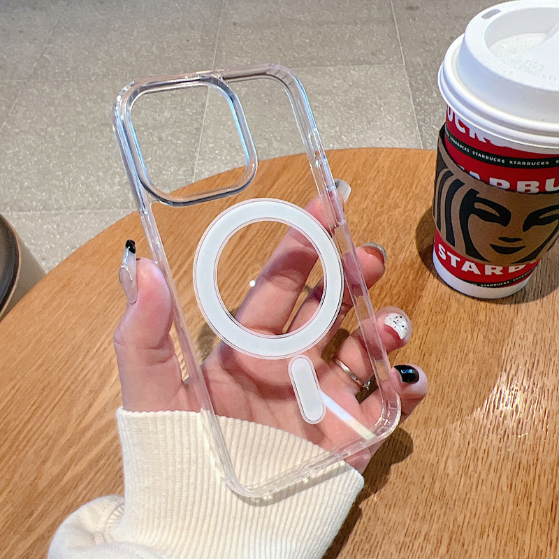 Jinlingmei Transparent Acrylic Magnetic Case Suitable for iPhone 11 Xr13Promax Apple 1217 Phone Case Wireless Charging 161514Propromax Protective Case Dynamic Protective Case Jinlingmei Transparent Acrylic Magnetic Case Suitable for iPhone 11 Xr13Promax Apple 1217 Phone Case Wireless Charging 161514Propromax Protective Case Dynamic Protective Case