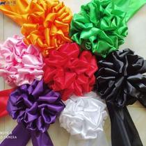 Funeral supplies mourning hall silk red and white happy events white and black various color bouquets funeral car decoration bouquets