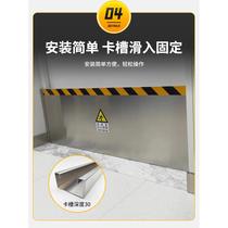 Shaanxi rat guard board distribution room warehouse rat guard board hotel kitchen folding door stop kindergarten canteen stainless steel guard