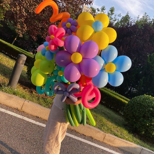 Mother's Day Balloon Bouquet Rose Material Kit Gift Handmade DIY Scene Decoration Photo Event Atmosphere Props