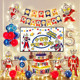 Ultraman Themed Balloon Decoration Scene Setup for Home Use, Suitable for Boys, 3-5 Year Old Birthday Celebration Props