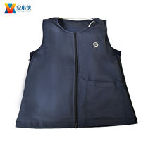 An Xiaoxia cooling vest water-cooled ice bag vest air-conditioning clothing high temperature heatstroke protection labor protection clothing navy blue S