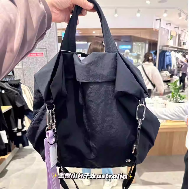 Xiaowanzi Australia Lululemon on My Level Fitness Yoga Sports Casual Crossbody Tote Bag Xiaowanzi Australia Lululemon on My Level Fitness Yoga Sports Casual Crossbody Tote Bag