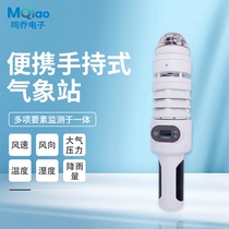 Handheld weather meter portable wind direction and speed meter micro weather station automatic small outdoor mobile environment monitoring