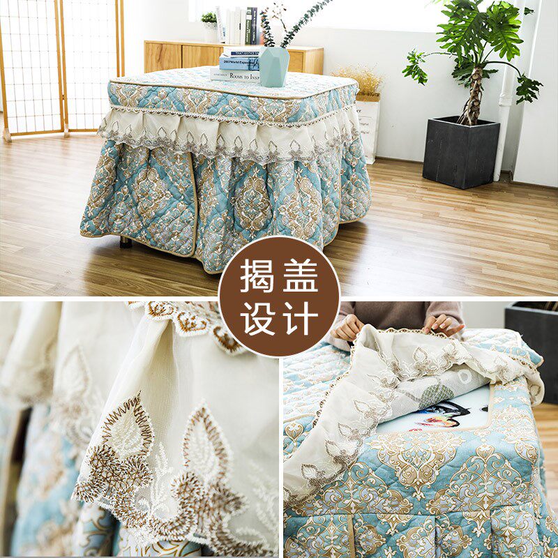 Electric oven table heating table toast table toast table home with oven table cover thickening Max grill mask new