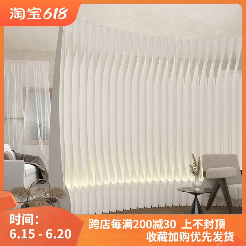 Multi-shaped screen wedding background board room divider partition wall shopping mall window bezel pavilion office fence