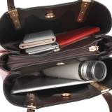 Кожаная сумка через плечо для матери, из натуральной кожи