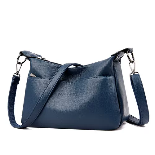 Вместительная и большая сумка на одно плечо, сумка через плечо для матери, из натуральной кожи