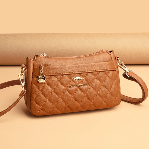 Сумка через плечо, универсальная сумка на одно плечо, кожаная небольшая сумка, из натуральной кожи