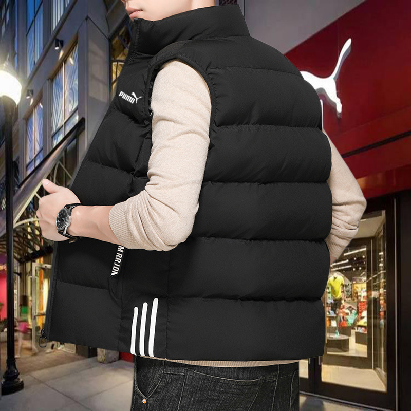 Official Direct Delivery丨Authentic Outlet Product丨New Men's down Cotton Vest Jacket Thickened Warm Vest Jacket for Men Official Direct Delivery丨Authentic Outlet Product丨New Men's down Cotton Vest Jacket Thickened Warm Vest Jacket for Men