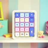 Механическая металлическая клавиатура, ноутбук, красочные аксессуары