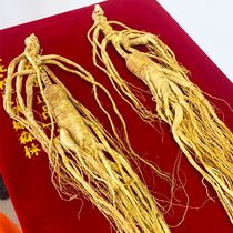 65-year-old Changbai Mountain ginseng wild ginseng forest ginseng specialty elderly wild ginseng gift box as a gift for elder leaders
