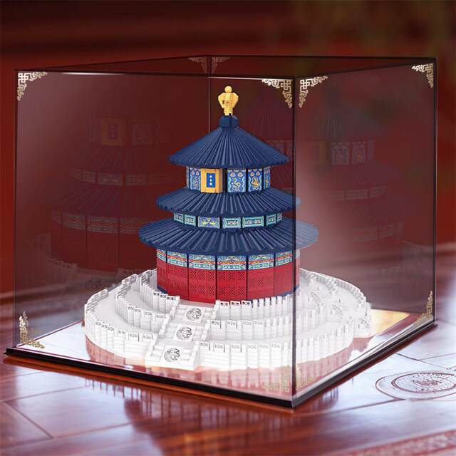 Tiananmen Temple of Prayers Building Blocks 2025 New Toy Educational Chinese Mortise and Tenon Structure Architectural Model Puzzle 3D Three-Dimensional