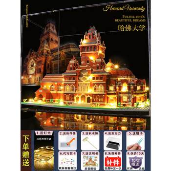 Forbidden City Taihe Palace Mortise and Tenon Building Block Toy for Boys, Educational Assembly Puzzle, 3D Stereo, Suitable for Chinese Style
