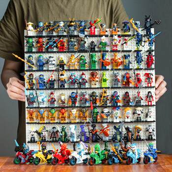 Suitable for Lego 2025 New Year Ninjago Temple Minifigures, Complete Set of Building Block Figures, Boy Series Assembly Toys