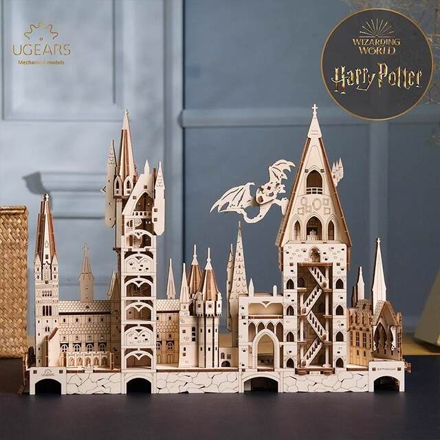 Suitable for Harry Potter-Themed Hogwarts Castle Magic Academy Model DIY Assembly Building Blocks