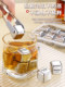 316 stainless steel ice cubes 304 food grade ice tartar foreign wine whiskey ice balls recyclable iron metal frozen ice particles