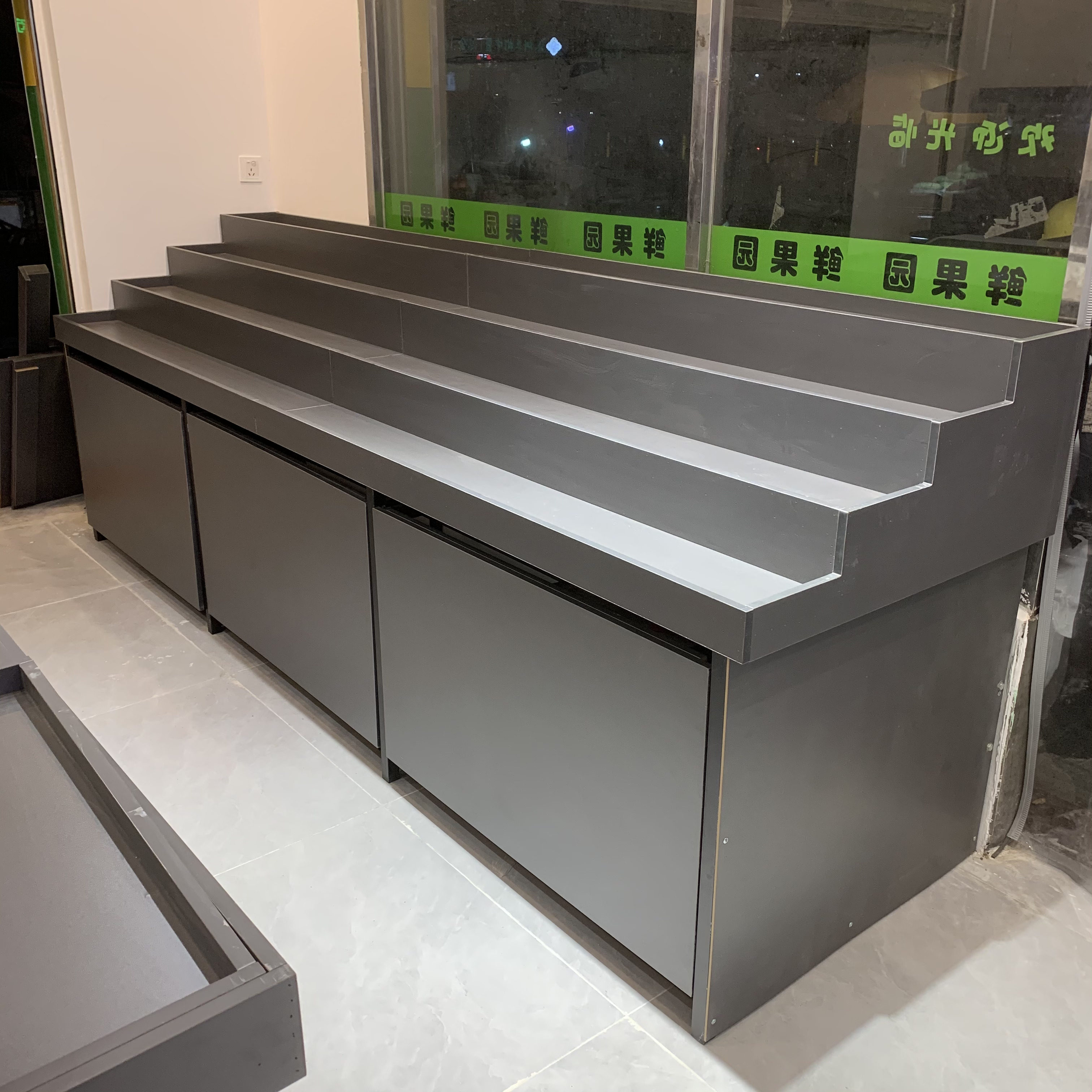 Fruit Shelves Stepped shelves Fruit And Vegetable Shelves Supermarket Customised Multilayer Trapezoidal Display Container Fruit Racks-Taobao