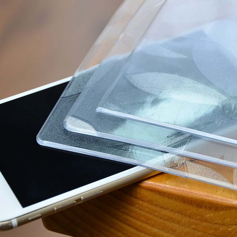 Desktop Mat Transparent Soft Glass Protective Film Table Cloth Home Modern Minima Anti-Oil-Water Crystal Board Mat Table Cloth