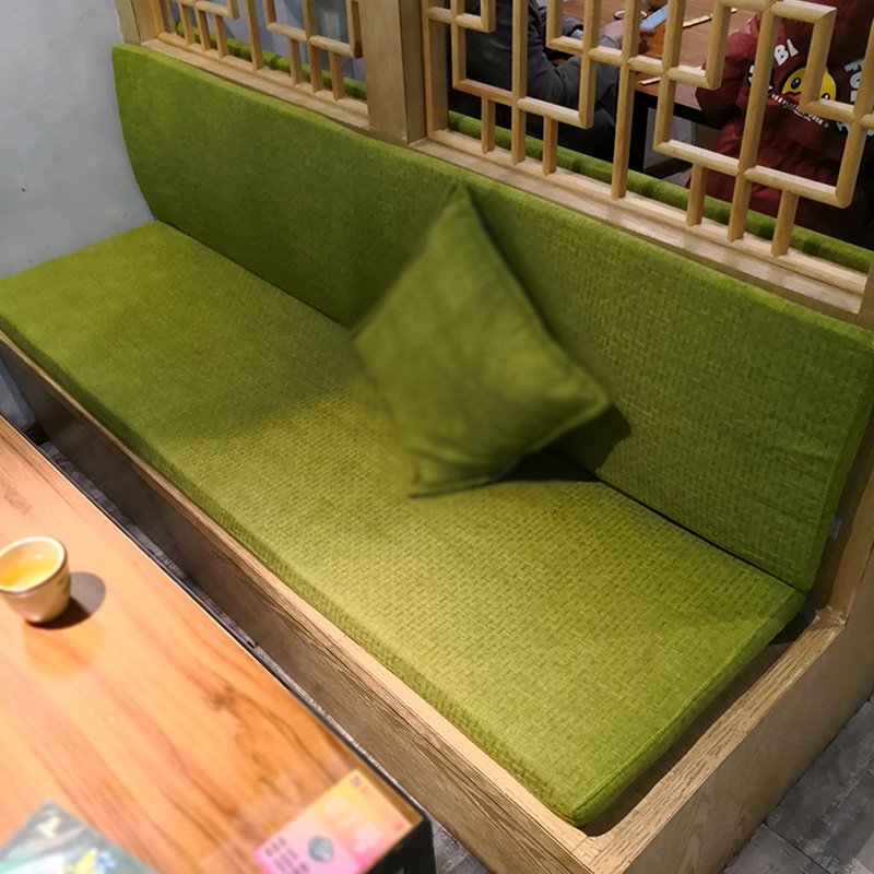 Customized sponge card seat sofa cushion coffee shop table and chair cushion OEM custom-made bar clear bar sofa card seat cushion - Taobao