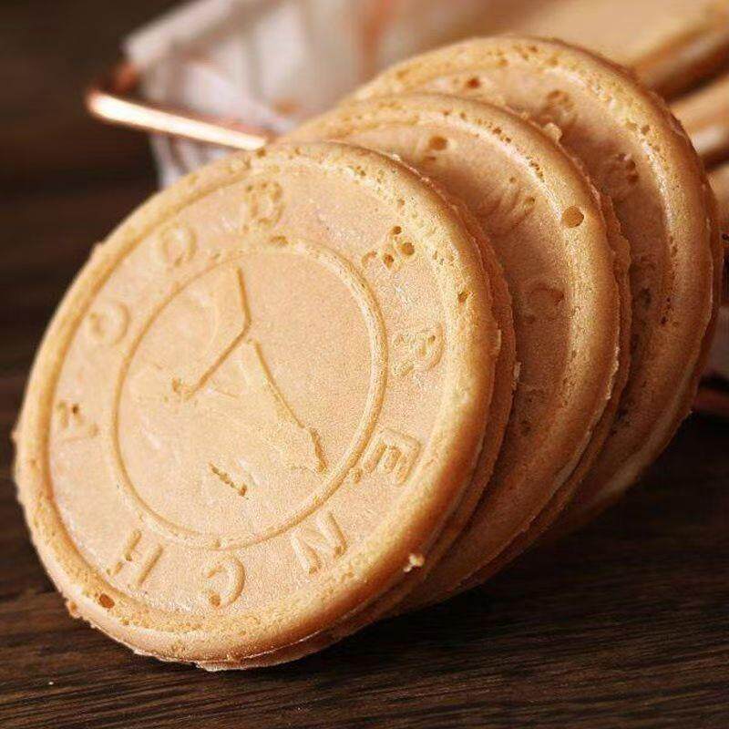 Egg Pancake with Filling, French-Style Thin Pancake, Milk-Flavored Crispy Pancake, Filled Biscuits, Dry Sandwich Biscuits, Individually Packaged