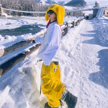 KOYSA新款专业压胶滑雪裤嘻哈滑雪服百搭防水防寒保暖加绒滑雪裤