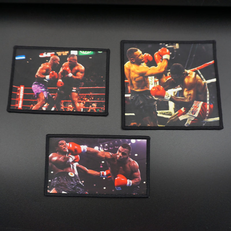 New Printed Version Boxing Sports Personalized Armband Velcro Backpack Patch Morale Patch Cloth Patch