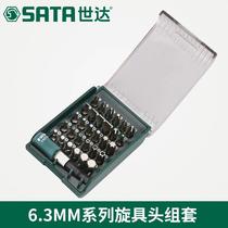 Seda Tools 09332 6 3MM Series Manual Triumph Head Group Packaged screwdriver Batch Head 09331 09333