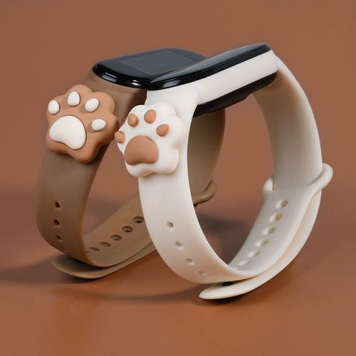 Xiaomi, совместимый браслет, сменный силиконовый ремешок для часов, мультяшная милая водонепроницаемая кукла, 5/6