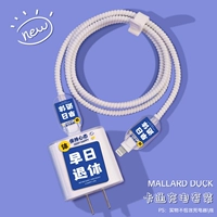 Apple, iPhone20, прозрачное зарядное устройство, комплект, 20W, 4 предмета