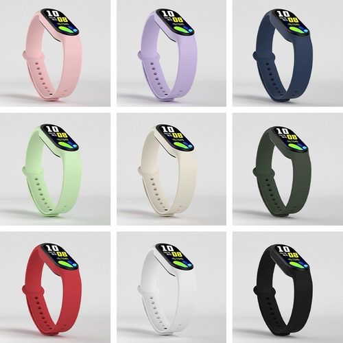 Подходит для браслета Xiaomi Mi Band 10/9/8/7/6, версия 3nfc, сменный ремешок, прозрачный ремешок на запястье Mi 2, силиконовый спортивный принт третьего, четвертого и пятого поколения, креативные милые девочки и мальчики с героями мультфильмов