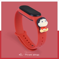 Патч -модель - Crayon Shin -Shiba + красный браслет