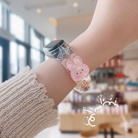 Прозрачный патч-печатный кристаллический кролик