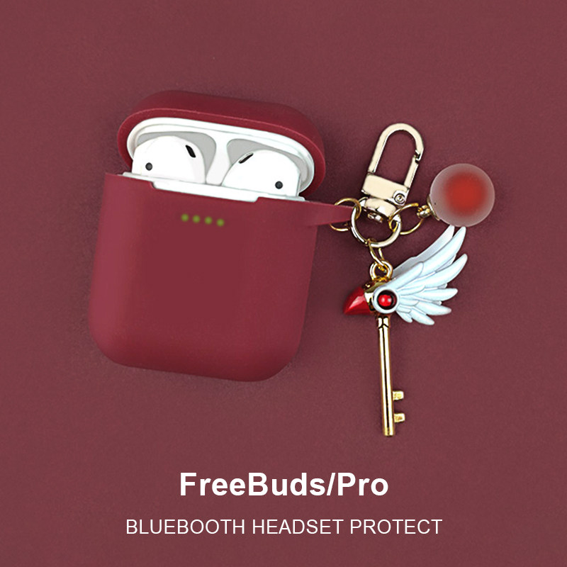 Suitable for Huawei Wireless headphone Protective sleeves Bluetooth freebuds2 Protection shell pro Cute Creative Silicone Box Glory Flypods Protective Sleeves Cartoon Kaws Tide men and women