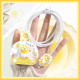 Apple, защитный чехол, iPhone13 Pro, защитное мультяшное креативное прозрачное зарядное устройство, 20W