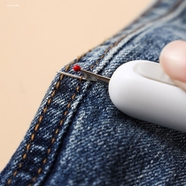 Button trimming large button cutting cross stitch protective cover needle threader seam remover needle thread bag trouser button seam removal needle